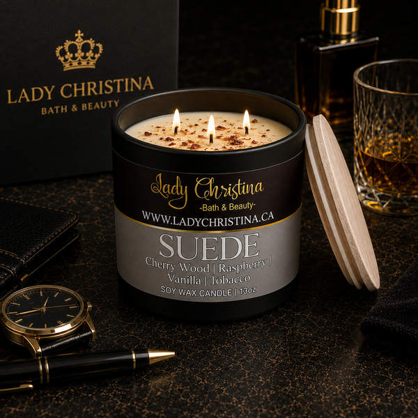 Suede Candle