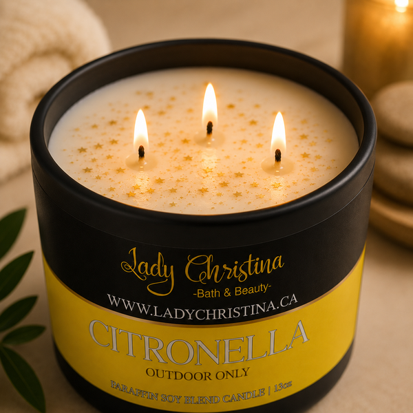 Citronella Luxe – Outdoor Candle