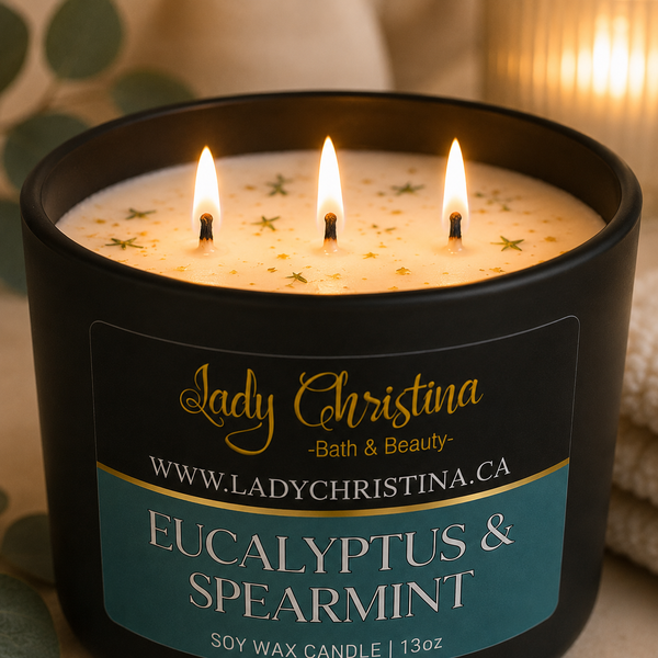 Eucalyptus and Spearmint Candle