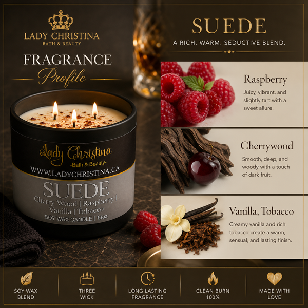 Suede Candle