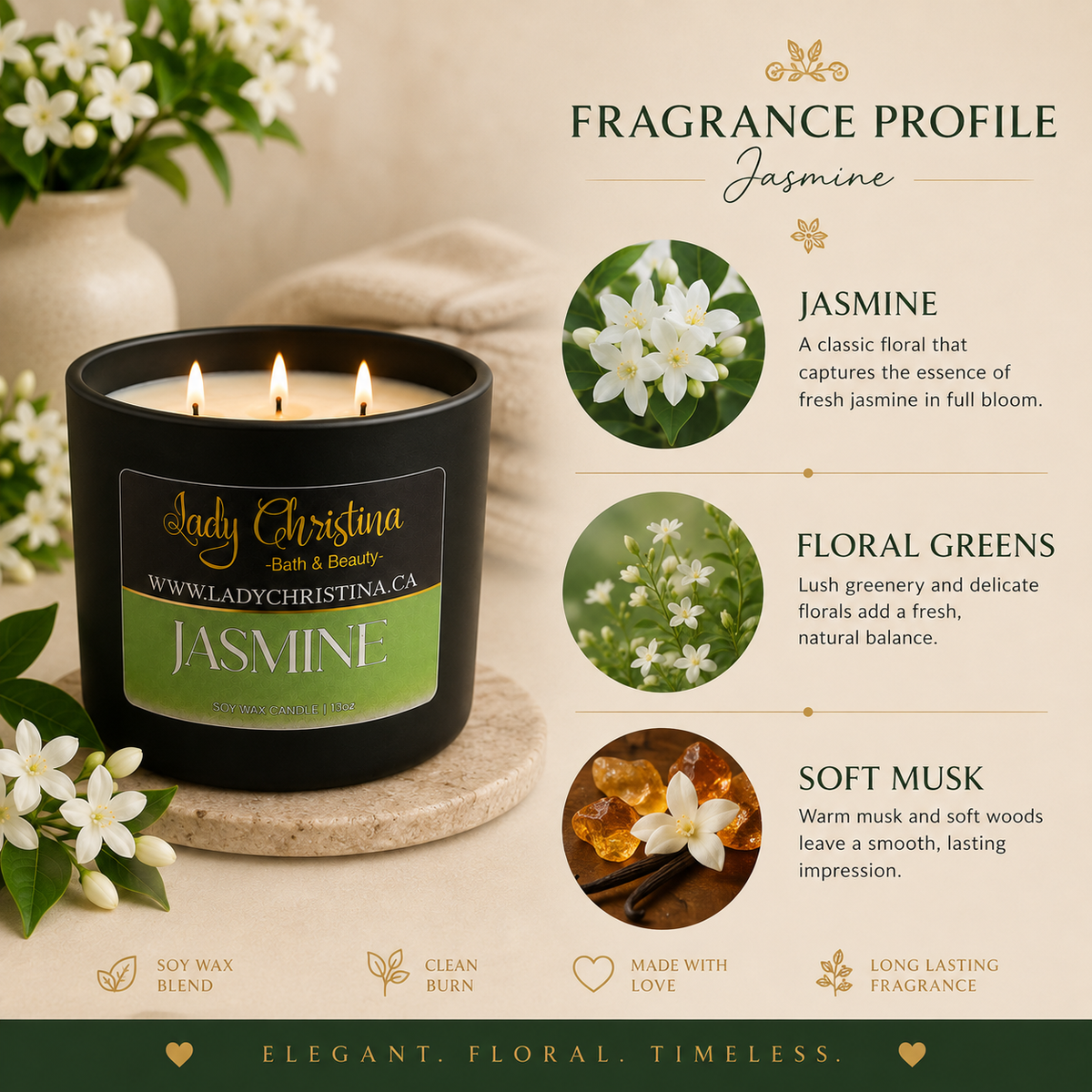 Jasmine Candle - photo 5