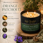 Orange and Patchouli Candle - photo 5 5