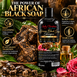 African Black Soap Shampoo 4