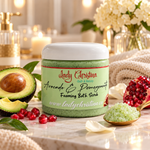 Avocado & Pomegranate Foaming Body Scrub 1