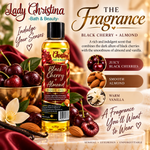 Black Cherry & Almond Body Oil 6