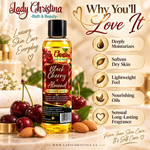Black Cherry & Almond Body Oil 5