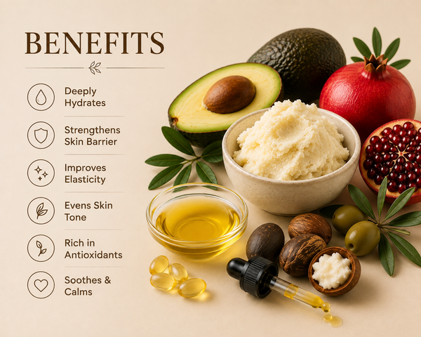 Avocado & Pomegranate Whipped Body Butter