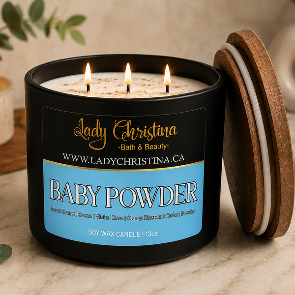 Baby Powder Candle