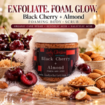 Black Cherry and Almond Foaming Body Scrub 3