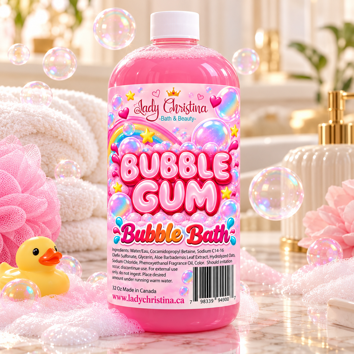 Bubble Gum Bubble Bath