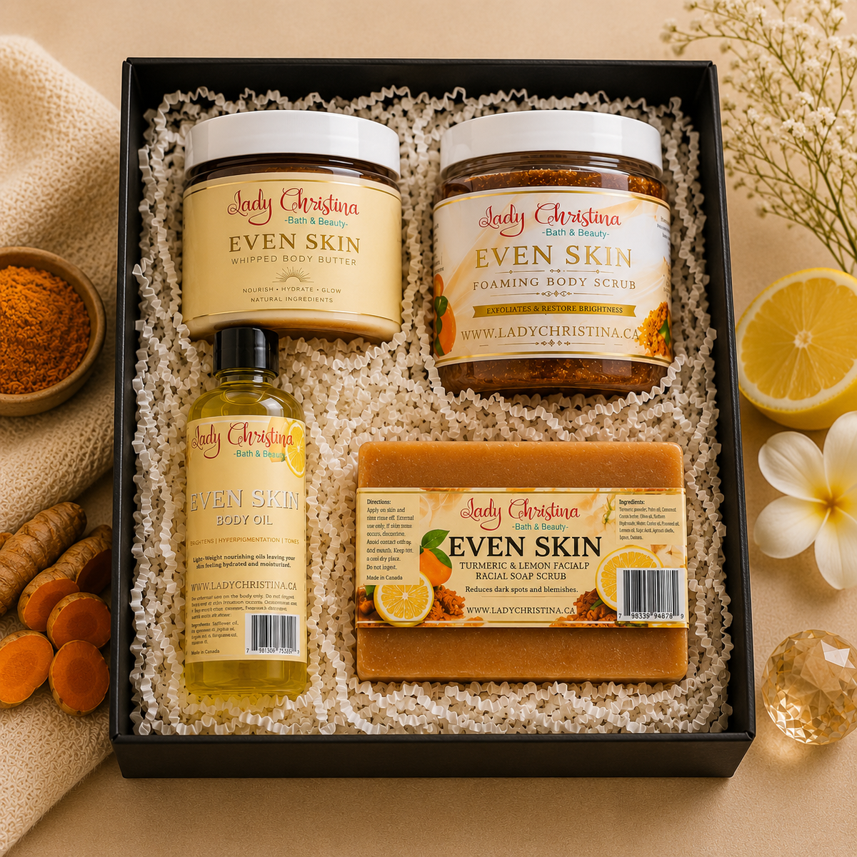 Even Skin Bundle - Lady Christina Bath & Beauty