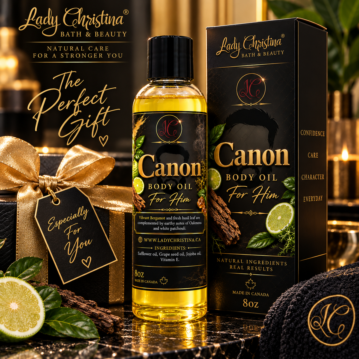 Canon Body Oil For Him