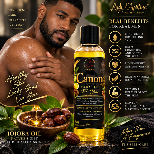 Canon Body Oil For Him
