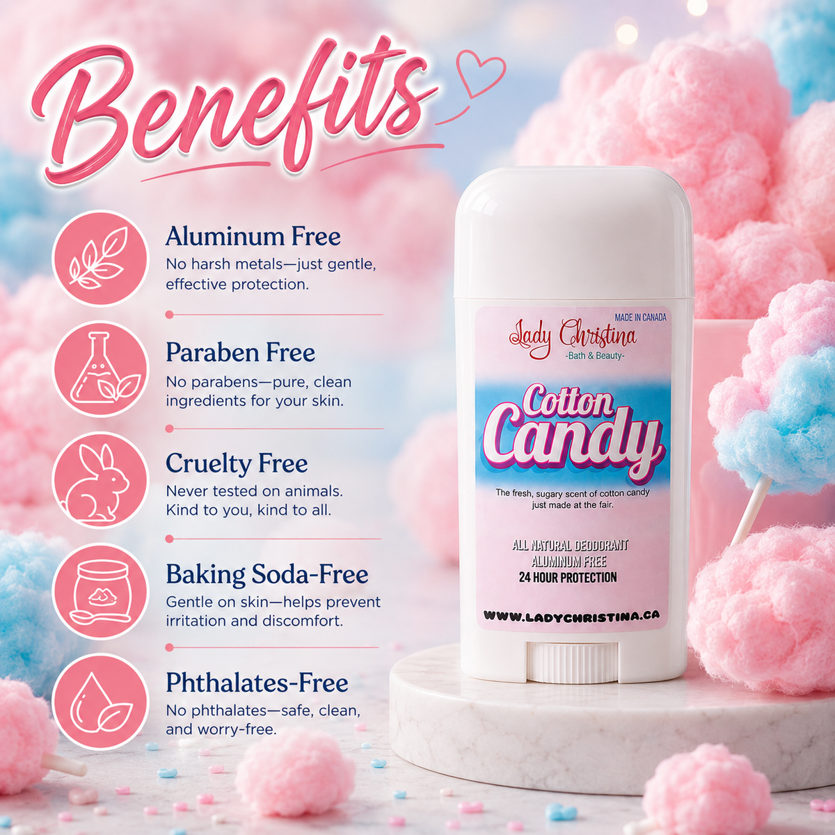 Cotton Candy Deodorant - photo 3