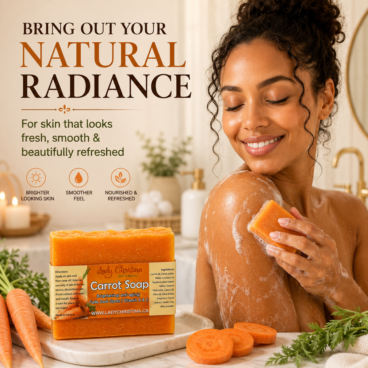 Carrot Soap Bar - photo 4