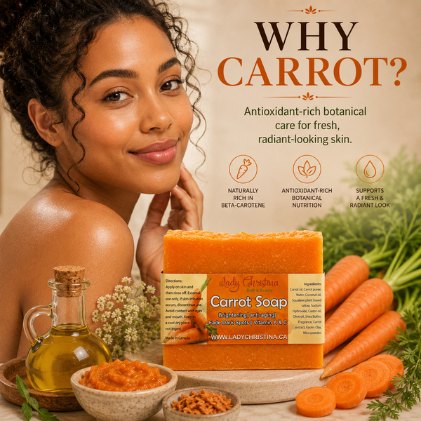 Carrot Soap Bar
