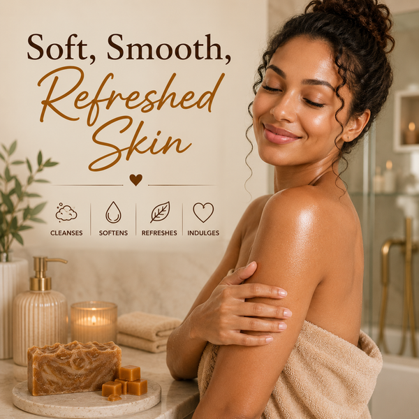 Creamy Caramel Bath Soap Bar