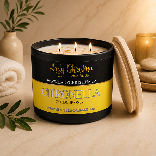 Citronella Luxe – Outdoor Candle