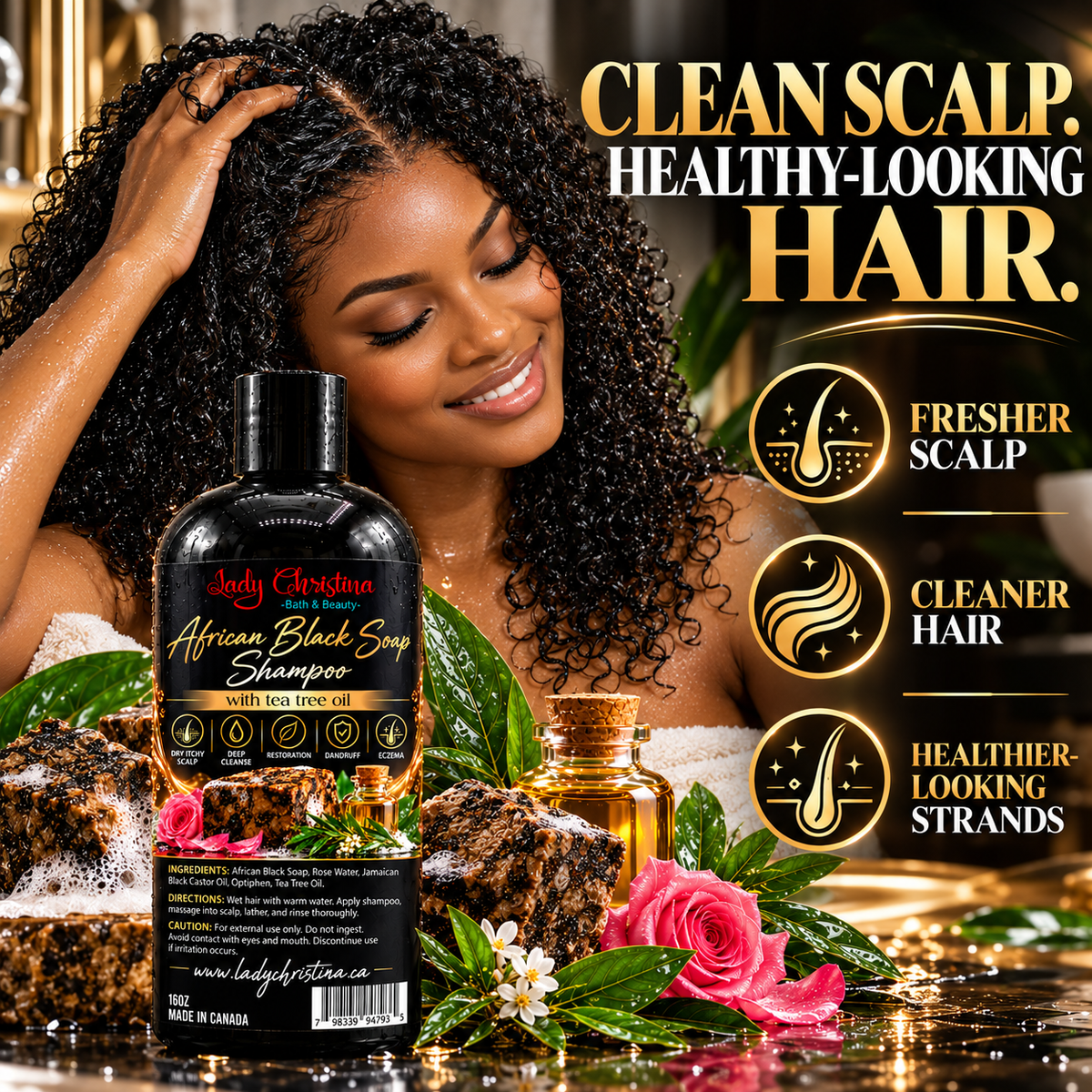 African Black Soap Shampoo