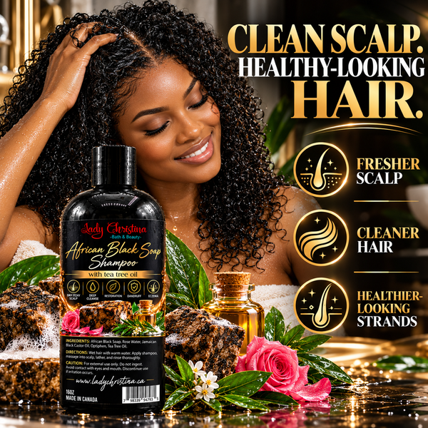 African Black Soap Shampoo - photo 2