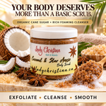 Coconut & Star Anise Foaming Body Scrub 5