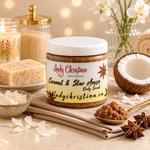 Coconut & Star Anise Foaming Body Scrub 1