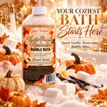 Vanilla Pumpkin & Marshmallow Bubble Bath 2