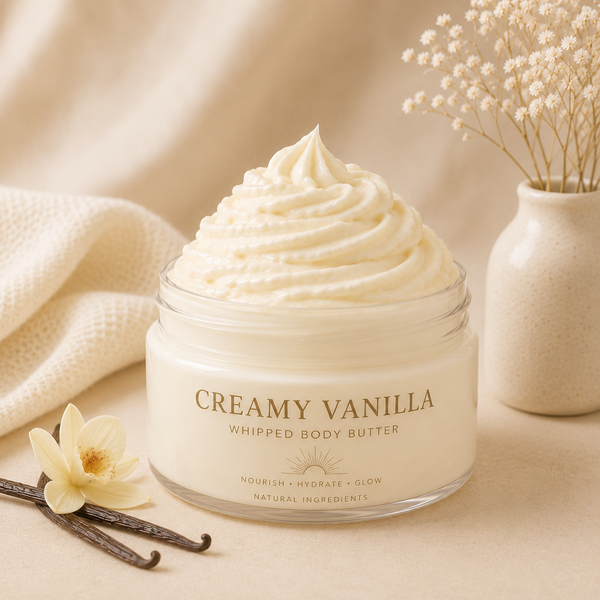 Creamy Vanilla Whipped Body Butter
