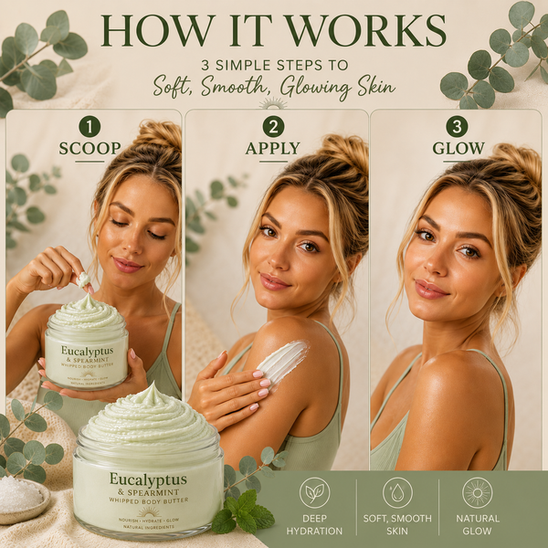 Eucalyptus & Spearmint Whipped Body Butter - photo 2