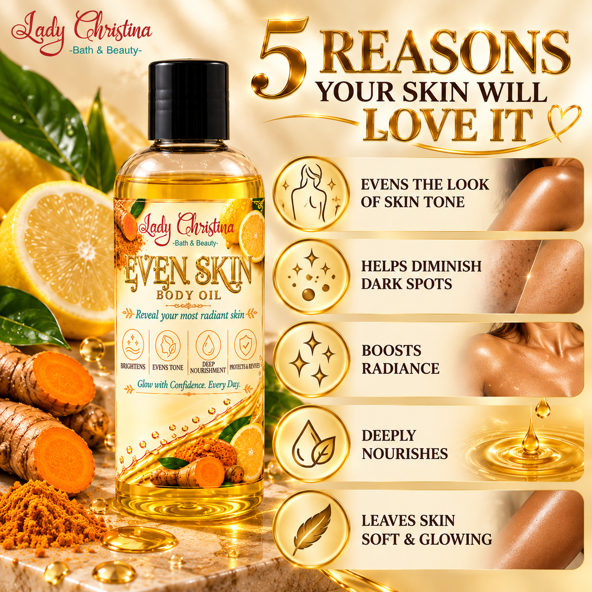 Even Skin Body oil