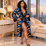 Cookie Monster Silk Robe 5