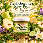Green Tea, Pear & Cucumber Foaming Body Scrub 5