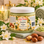 Jasmine & Argan Foaming Body Scrub 1