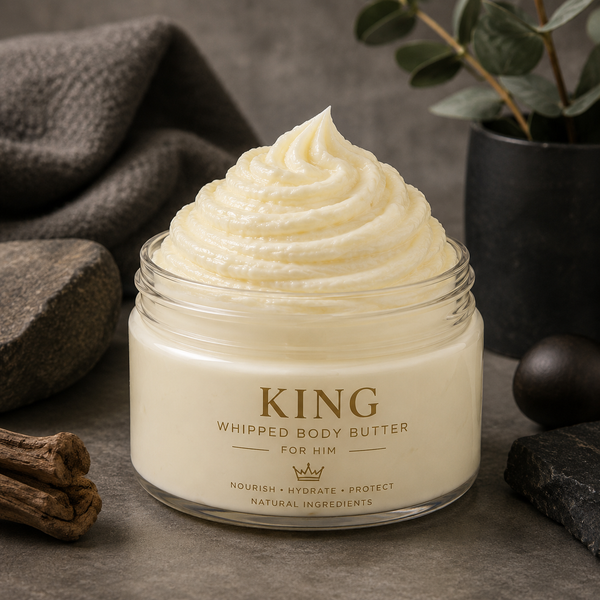 King Whipped Body Butter-For Him