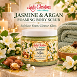 Jasmine & Argan Foaming Body Scrub 5