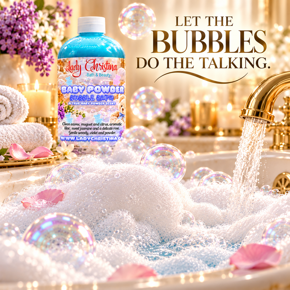 Baby Powder Bubble Bath