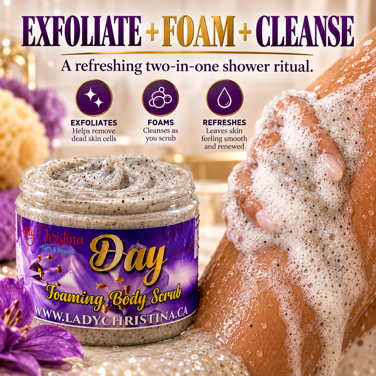 Day Foaming Body Scrub