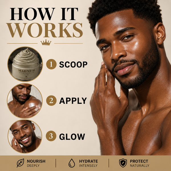Magnum Whipped Body Butter- For Him