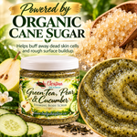 Green Tea, Pear & Cucumber Foaming Body Scrub 3