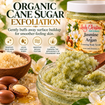 Jasmine & Argan Foaming Body Scrub 6