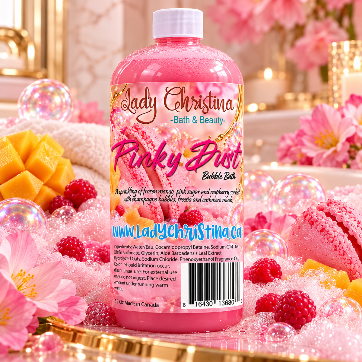 Pinky Dust Bubble Bath