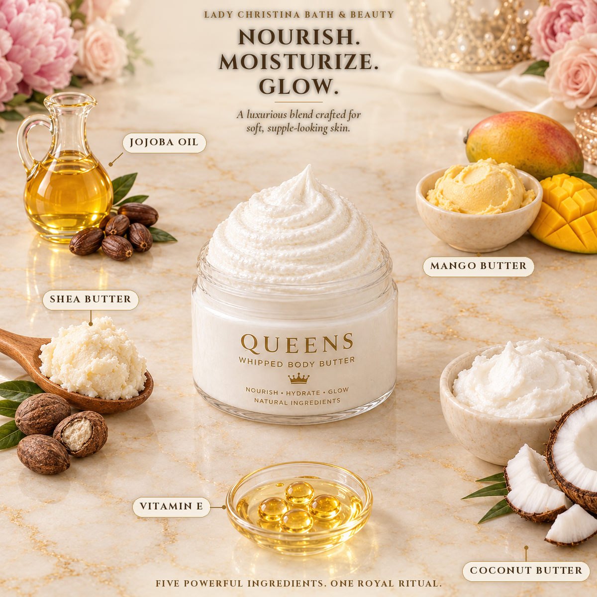 Queen's Whipped Body Butter