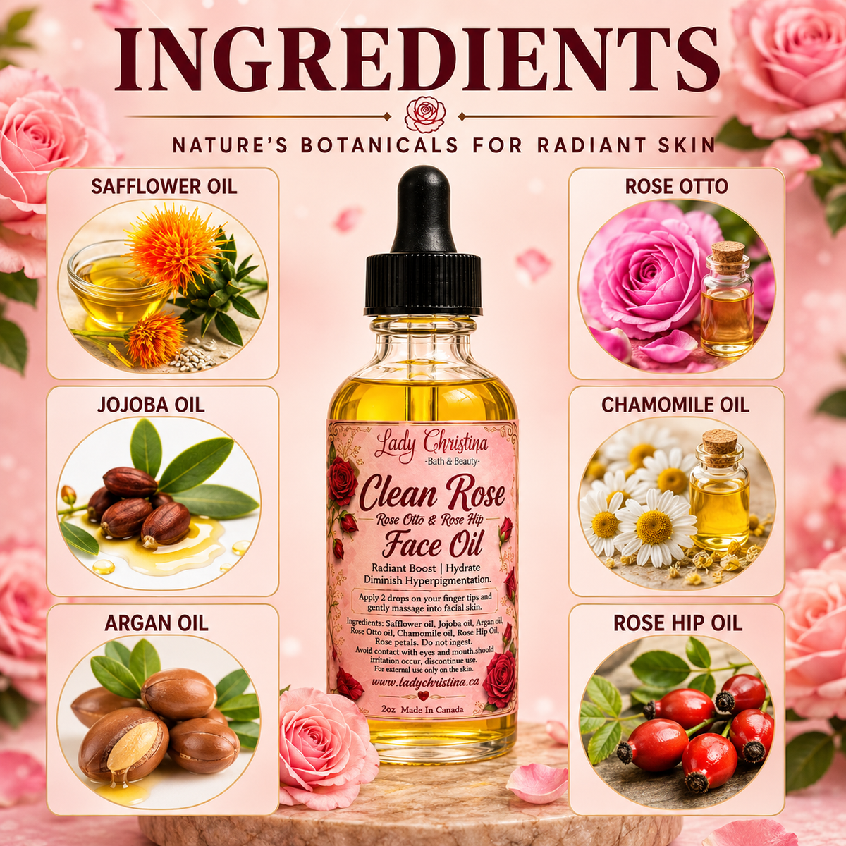 Clear Rose Face Oil - photo 5