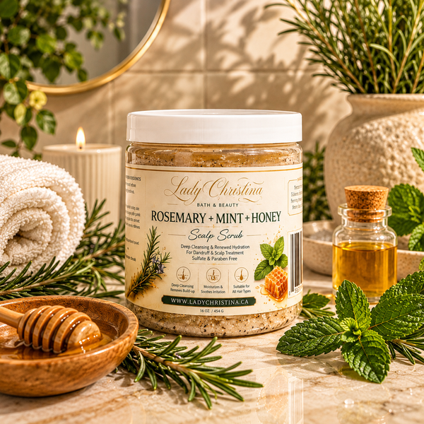 Scalp Scrub | Rosemary Mint & Honey
