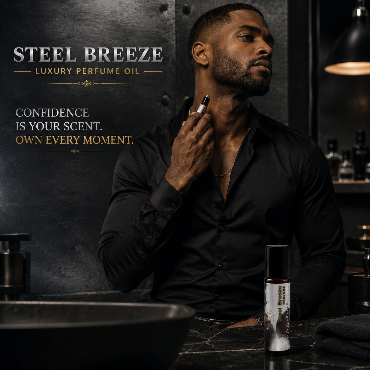 Steel Breeze Perfume Oil (M) - photo 2
