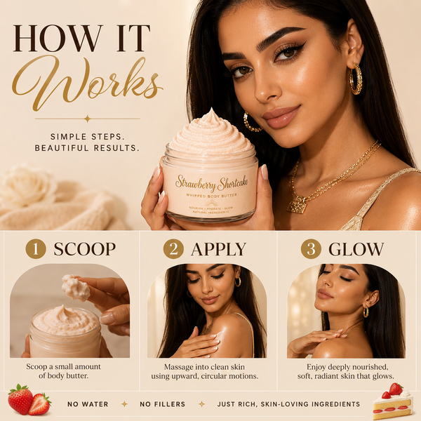 Strawberry Shortcake Whipped Body Butter