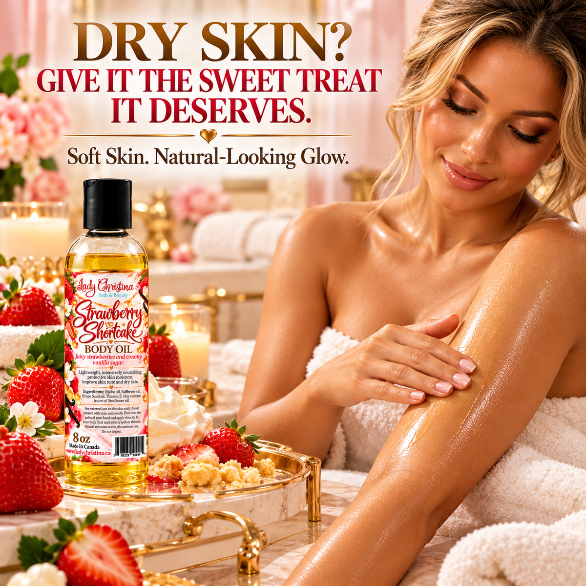 Strawberry Shortcake Body Oil