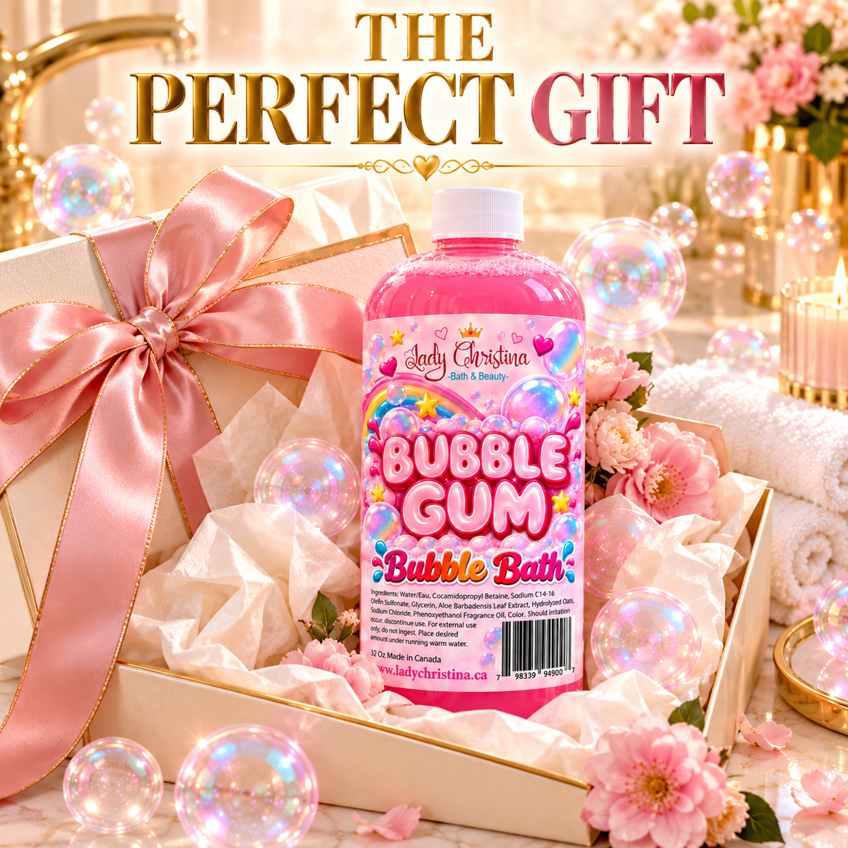 Bubble Gum Bubble Bath