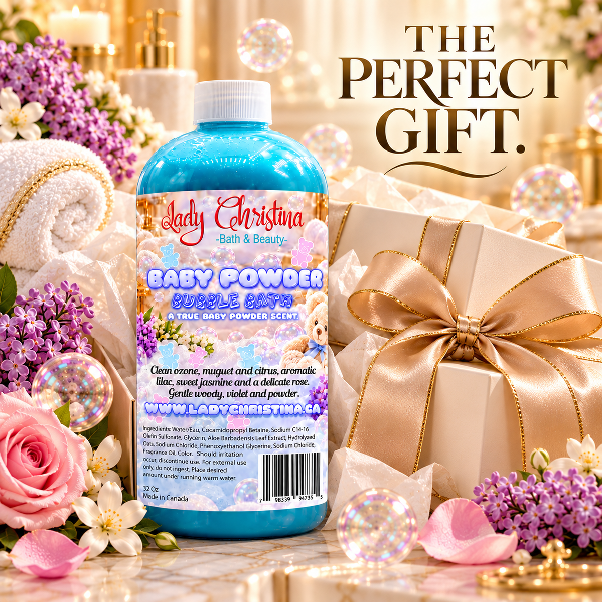 Baby Powder Bubble Bath