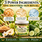 Green Tea, Pear & Cucumber Foaming Body Scrub 6